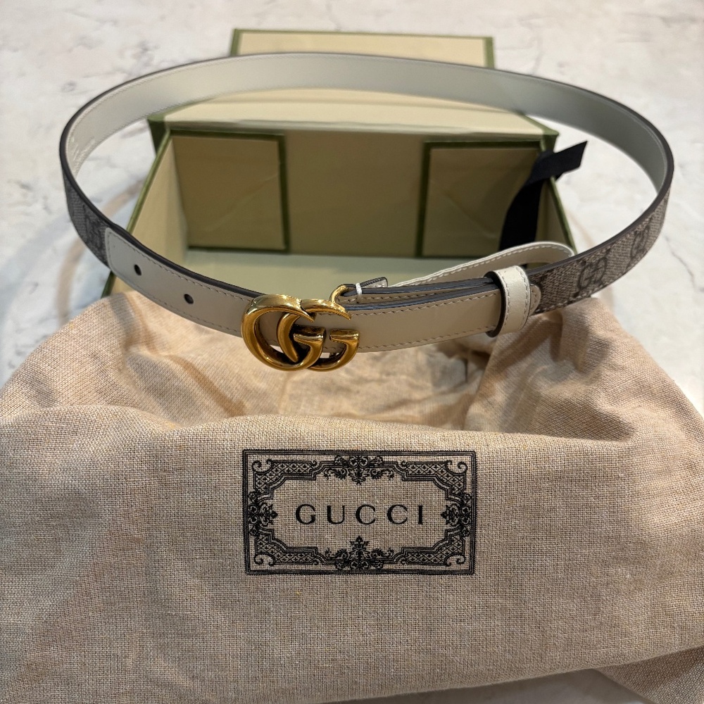 Gucci Marmont Thin Belt